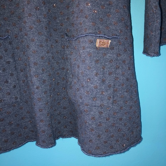 Play Up European Designer 2 Dress Polka Dots Navy - Picture 14 of 14